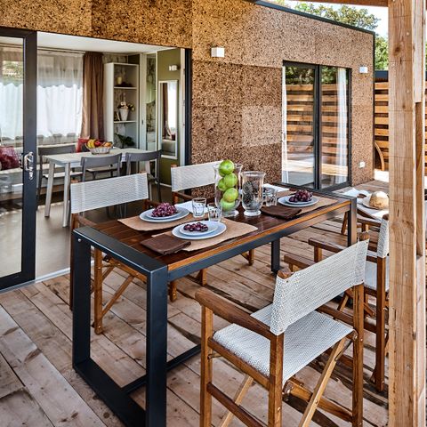 BUNGALOW 4 personnes - Lodge 2 à 4 pers. Vue mer clim. Plancha