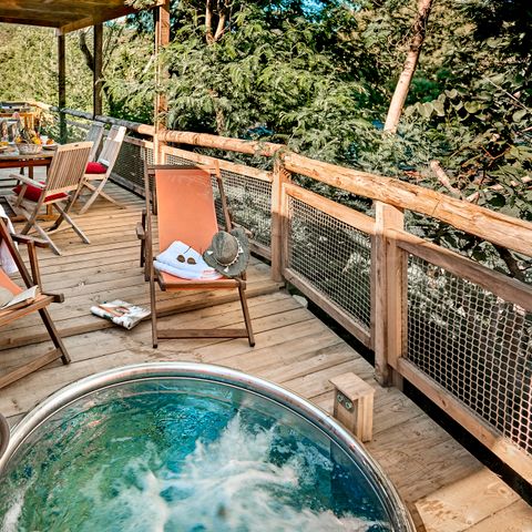 BUNGALOW 6 personnes - Lodge 2 à 6 pers. Vue mer  clim. Plancha
