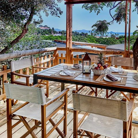 BUNGALOW 4 personnes - Lodge Luxe vue mer