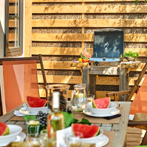 BUNGALOW 4 personnes - Lodge Luxe vue mer