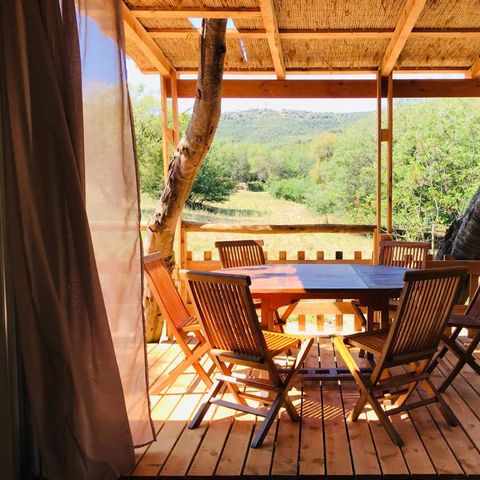 Lodge 6 personnes - 3 chambres - Vue Nature