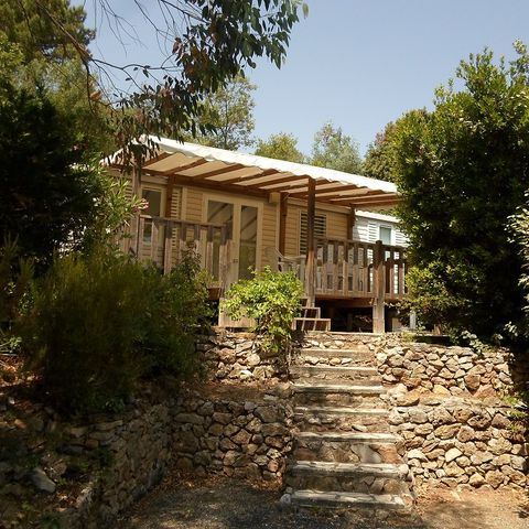 Mobilhome 5 personnes - Cottage Espace B - 2 chambres - 4/5 personnes