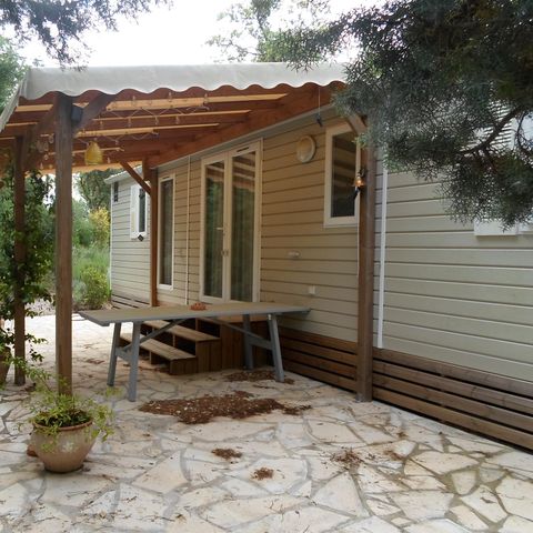 Mobilhome 6 personnes - Cottage Espace A - 3 chambres - 6 personnes