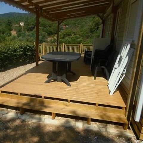 Mobilhome 6 personnes - Cottage Espace A - 3 chambres - 6 personnes