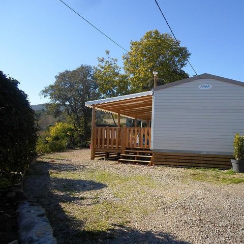 Mobilhome 5 personnes - Cottage Espace A - 2 chambres - 4/5 personnes