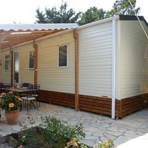 Mobilhome 5 personnes - Cottage Espace A - 2 chambres - 4/5 personnes
