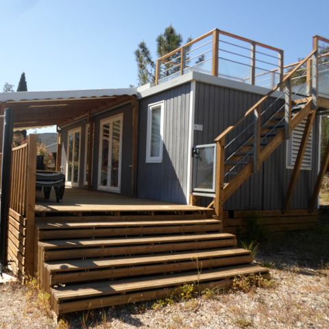 Mobilhome 4 personnes - Privilège Solarium - 2 Chambres - 4 personnes