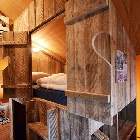 Insolite 6 personnes - Bergerie Lodge - 2 chambres et 1 lit cabane