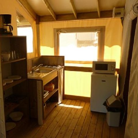 LODGE 5 personnes - Cabane Lodge SAHARI Confort 25m² - 2 chambres