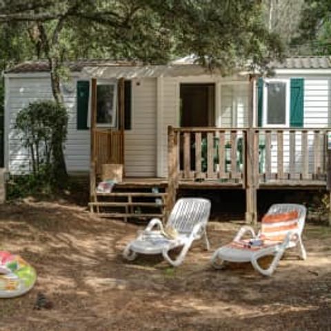 Mobilhome 5 personnes - Cottage 4/5p 2ch clim ***