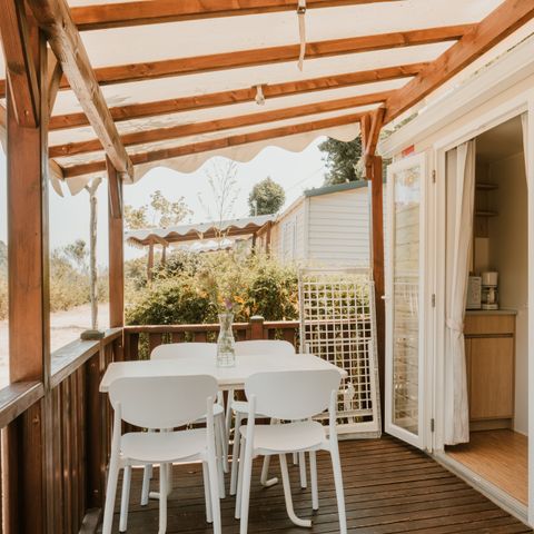Mobilhome 4 personnes - confort 4 personnes (2 chambres)