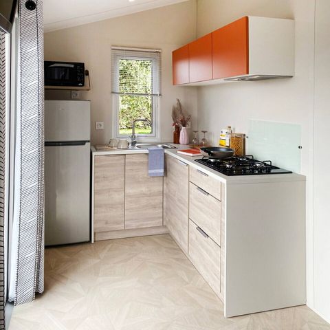 Mobilhome 6 personnes - Comfort | 3 Ch. | 6 Pers. | Terrasse surélevée | Clim.