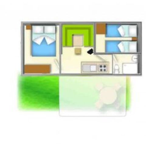 BUNGALOW 4 personnes - Baia Blu
