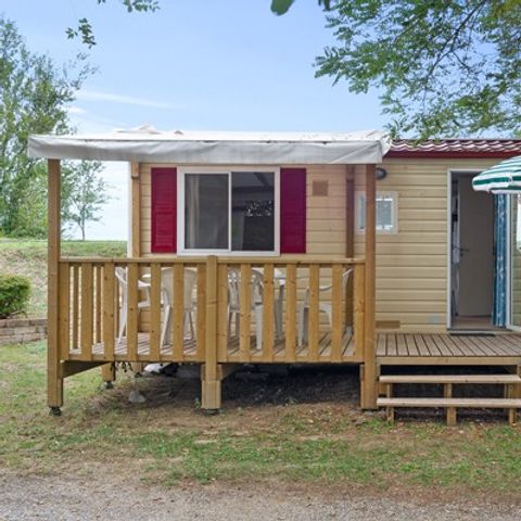 BUNGALOW 4 personnes - Classic | 2 Ch. | 4 Pers. | Terrasse surélevée | Clim.