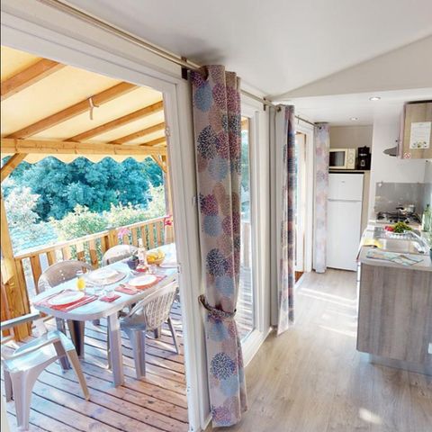 BUNGALOW 6 personnes - Cottage Confort 3 Chambre + climatisation + Lave vaisselle