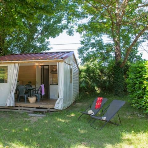 TENTE TOILE ET BOIS 5 personnes - Tithome 4/5 personnes