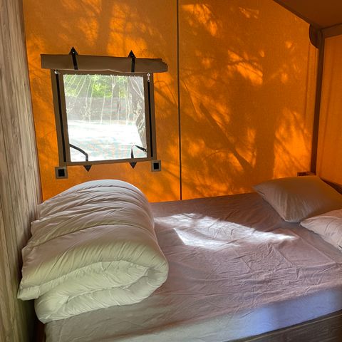 Tente en toile et en bois 5 personnes - Lodge Safari