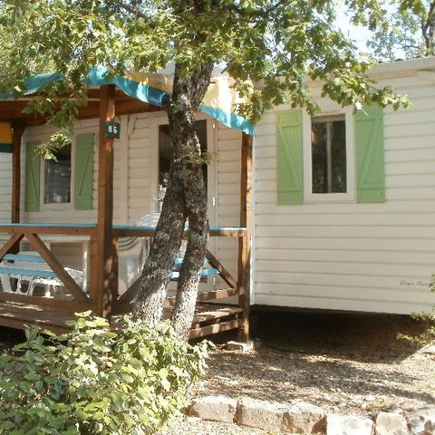 BUNGALOW 4 personnes - Confort 26m² (2 chambres) + terrasse couverte 10m²