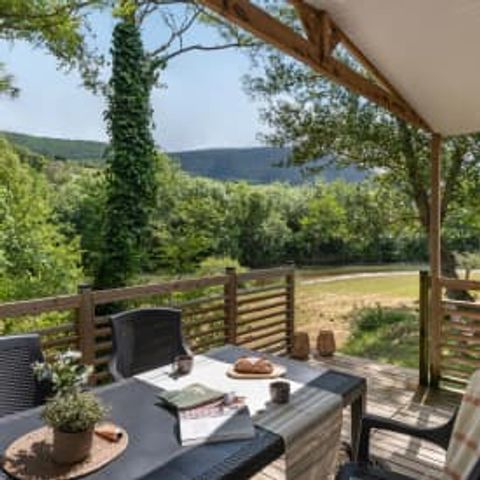 Mobilhome 4 personnes - Cottage Dourbie 4p 2ch 1sdb **** clim
