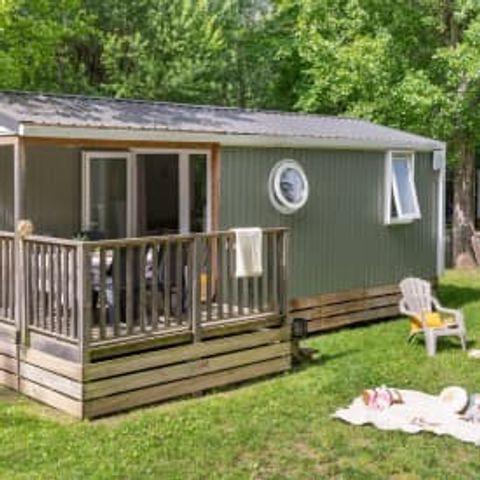 Mobilhome 4 personnes - Cottage Pâquerette 4p 2ch 1sdb ***