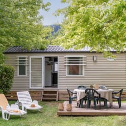 Mobilhome 4 personnes - Cottage Castor 4p 2ch 1sdb ***