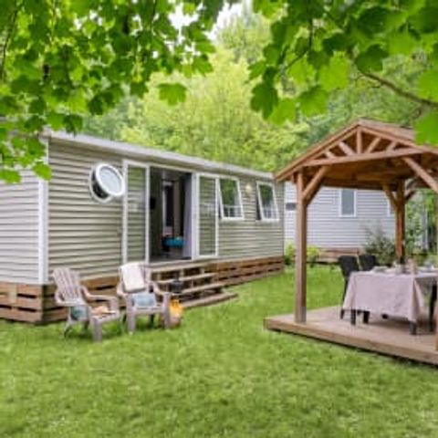 Mobilhome 6 personnes - Cottage Coquelicot 6p 3ch 1sdb ***