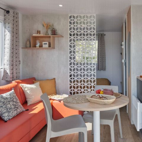 Mobilhome 8 personnes - Lodge Sunêlia Luxe avec jacuzzi - 4 chambres