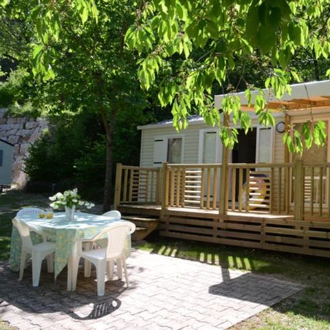 BUNGALOW 6 personnes - Résidence LOUISIANE Confort 3 chambres + Terrasse semi-couverte + TV