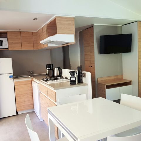 BUNGALOW 6 personnes - Espace Prestige+ Confort Jacuzzi - Climatisation TV