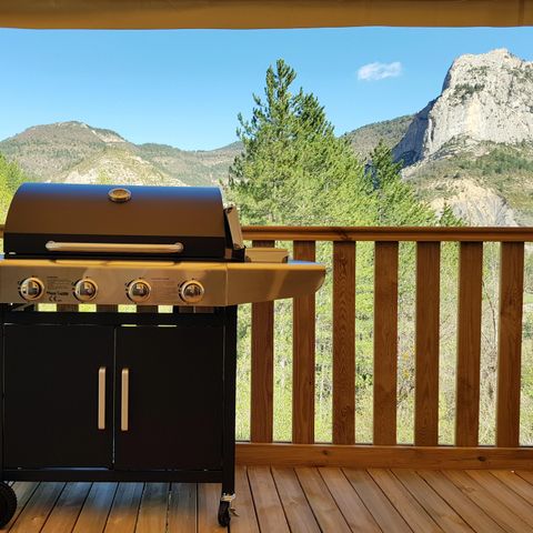 BUNGALOW 6 personnes - Espace Prestige+ Confort Jacuzzi - Climatisation TV