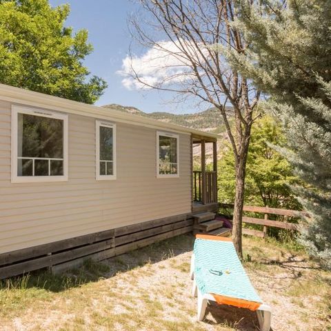 BUNGALOW 4 personnes - Loggia Confort - Climatisation - TV vue jardin