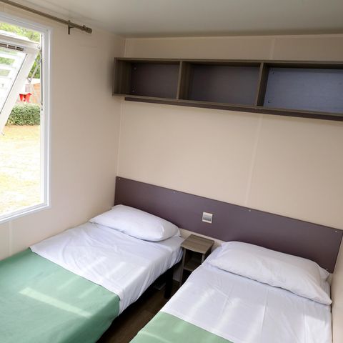 BUNGALOW 4 personnes - Loggia Confort - Climatisation - TV vue jardin
