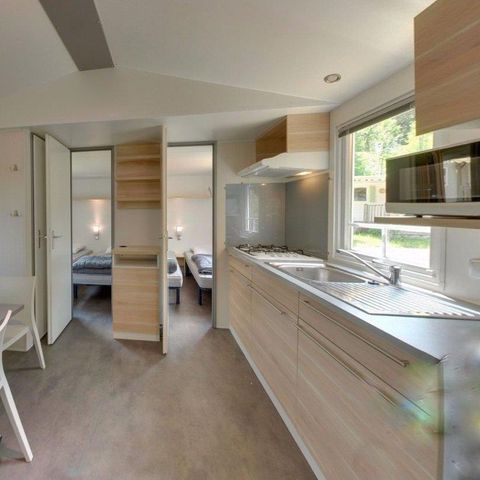 BUNGALOW 6 personnes - Espace Classic - Climatisation - TV vue jardin
