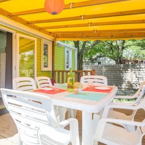 BUNGALOW 6 personnes - Espace Classic - Climatisation - TV vue jardin