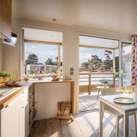 BUNGALOW 4 personnes - Loggia Premium 28m² - Climatisation - TV