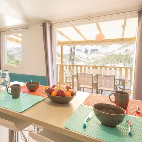 BUNGALOW 6 personnes - Ciela Privilège 3 chambres - Lave-vaiselle, barbecue