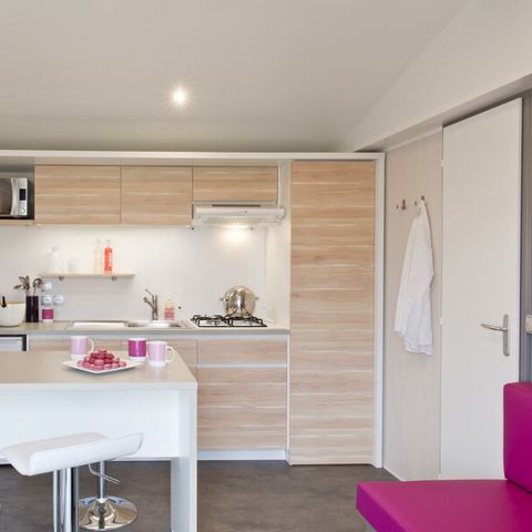 BUNGALOW 4 personnes - Ciela Prestige SPA - 2 chambres dont 1 suite parentale - draps, serviettes et barbec...