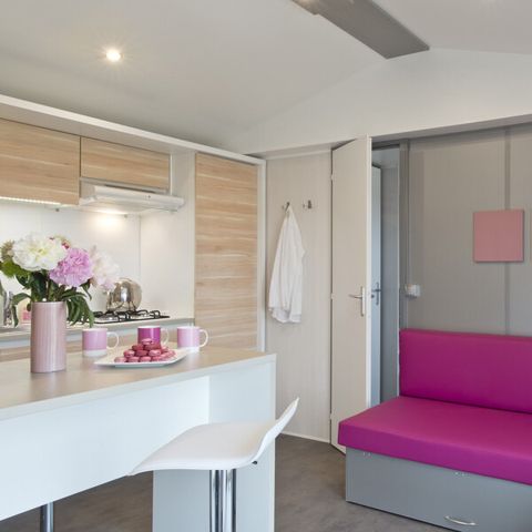BUNGALOW 4 personnes - Ciela Prestige SPA - 2 chambres dont 1 suite parentale - draps, serviettes et barbec...
