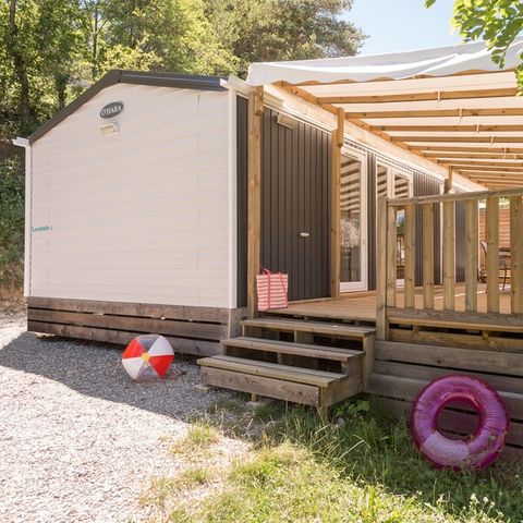 BUNGALOW 6 personnes - Prestige SPA - 3 chambres dont 1 suite parentale - draps, serviettes et plancha