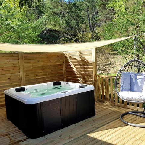 BUNGALOW 6 personnes - Prestige SPA - 3 chambres dont 1 suite parentale - draps, serviettes et plancha