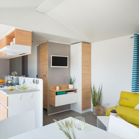 BUNGALOW 6 personnes - Prestige SPA - 3 chambres dont 1 suite parentale - draps, serviettes et plancha
