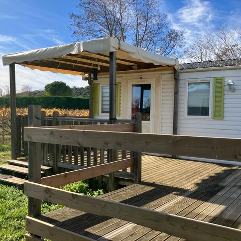 BUNGALOW 4 personnes - Mobil Home 24 a 26 m2, 2 chambres