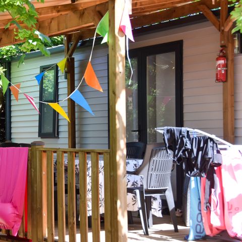 BUNGALOW 4 personnes - Premium Climatisation TV 30m² 2CH