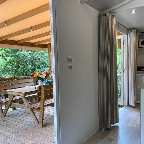 BUNGALOW 4 personnes - Cottage LE MERCURE - climatisé - 2 chambres - S