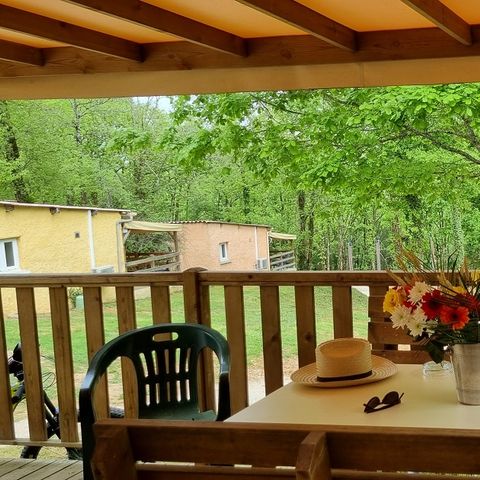 BUNGALOW 4 personnes - Cottage LE MERCURE - climatisé - 2 chambres - S