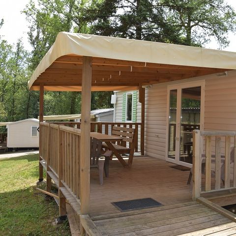 BUNGALOW 4 personnes - Cottage PMR L'HELIOS - climatisé - 2 chambres - S