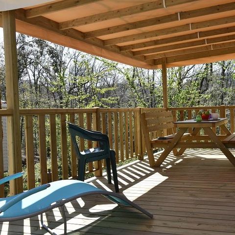 BUNGALOW 6 personnes - Cottage LE CORDELIA - climatisé - 3 chambres - S