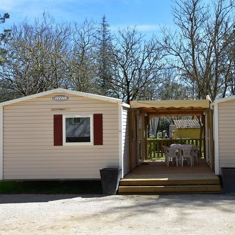 BUNGALOW 8 personnes - Mobil home LE TWIN STAR - non climatisé - 4 chambres - 2 SDB - S