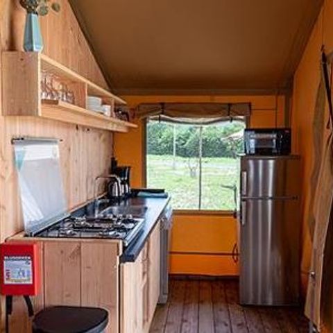 TENTE TOILE ET BOIS 5 personnes - SunLodge Taiga