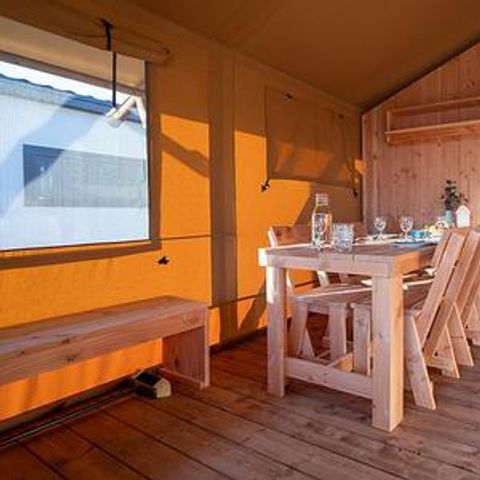 TENTE TOILE ET BOIS 7 personnes - SunLodge Taiga&Kambi